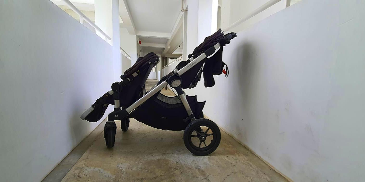 City select tandem double stroller sale
