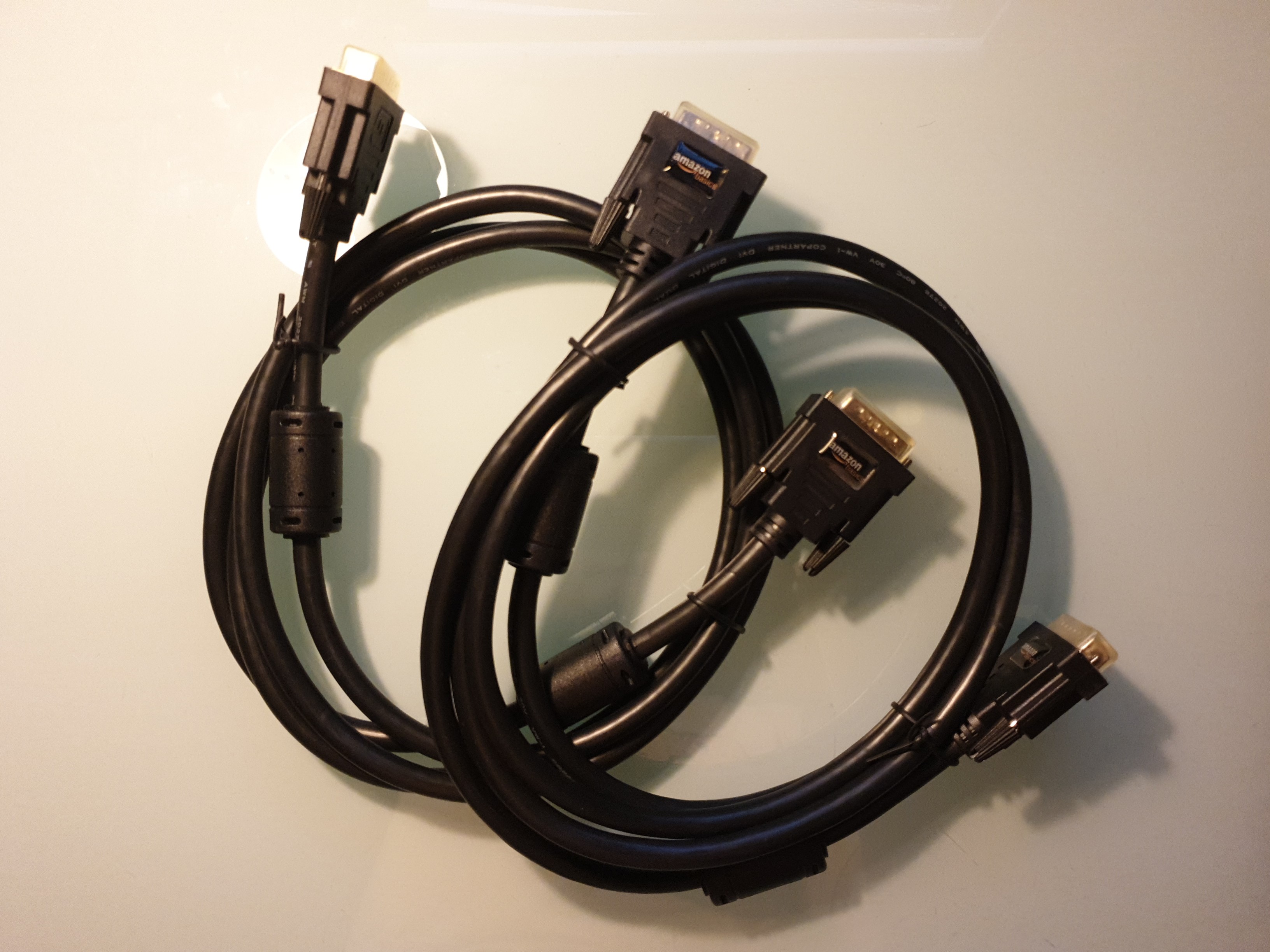 DVI Cables Amazon Basics, Computers & Tech, Parts & Accessories, Cables & Adaptors on Carousell