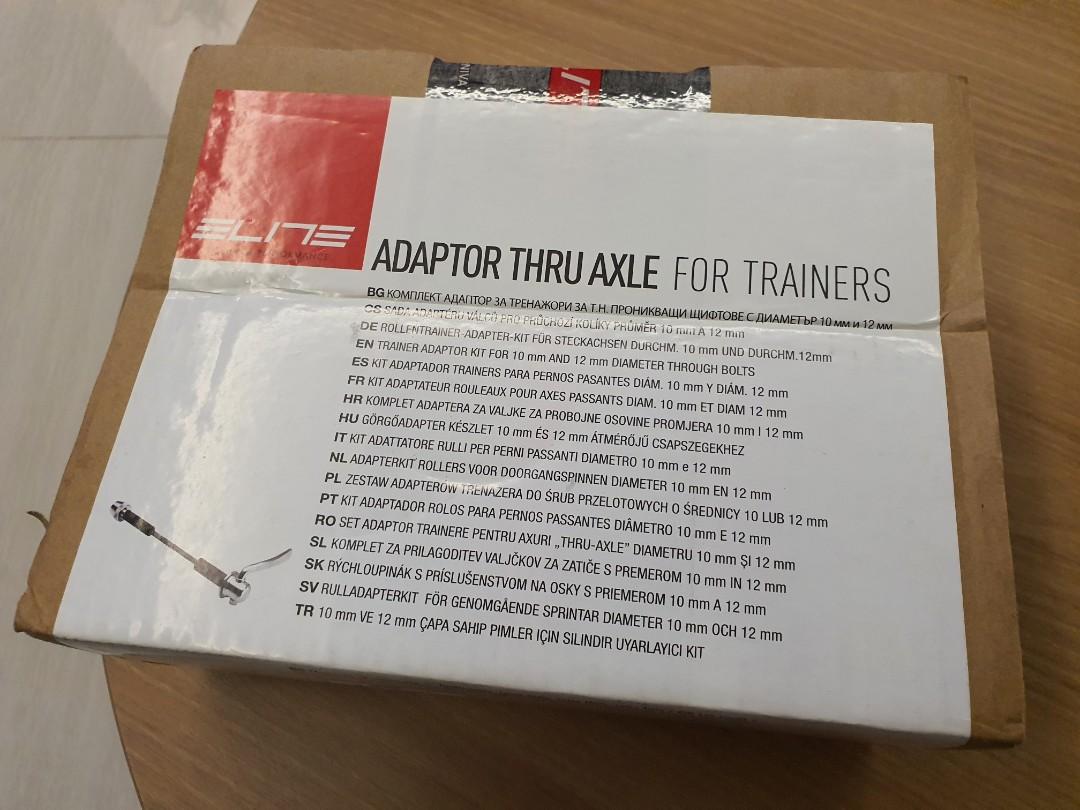 Elite Thru Axle Adapter for Turbo Trainer, Sports Equipment, Bicycles