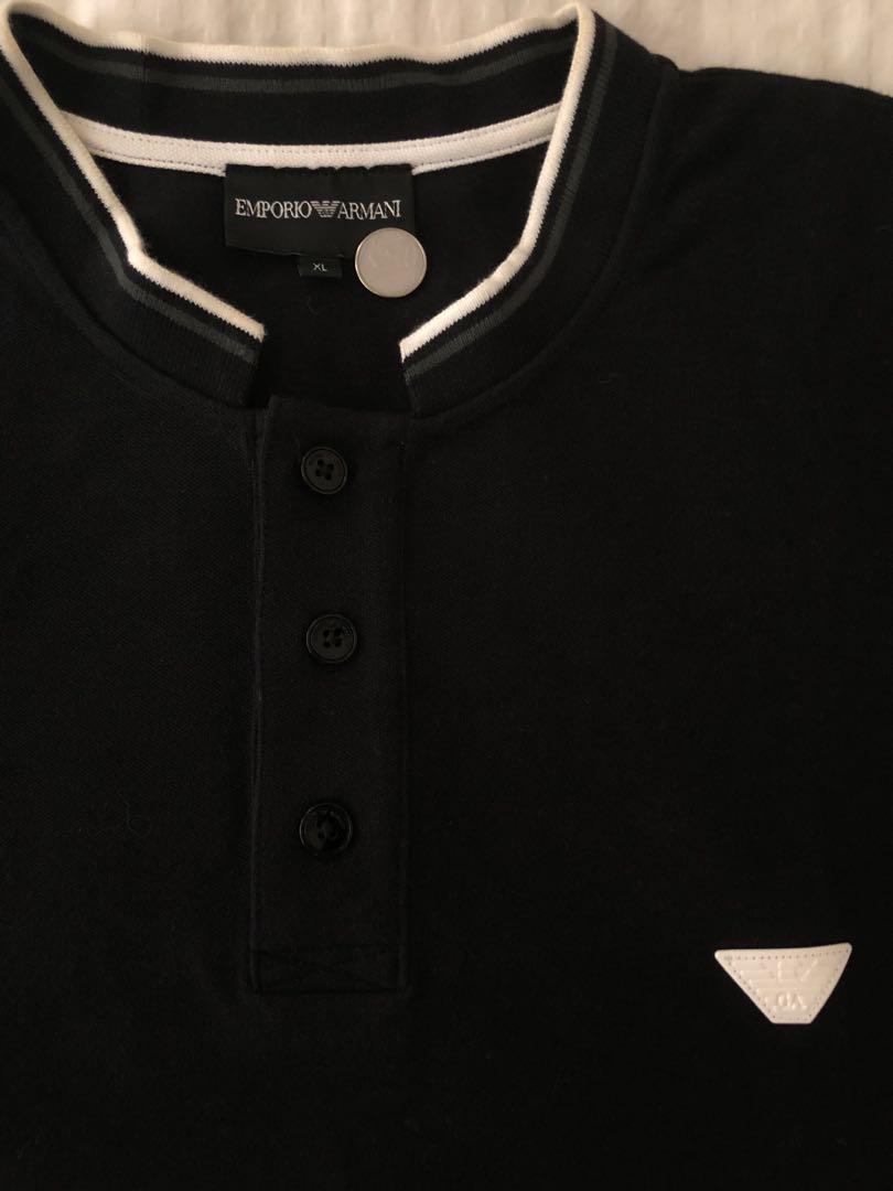 Emporio Armani polo t-shirt, Men's Fashion, Tops & Sets, Tshirts & Polo  Shirts on Carousell