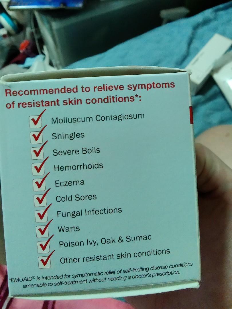 Emuaid maximum strength used only 20, Beauty & Personal Care, Bath & Body, Body Care on Carousell