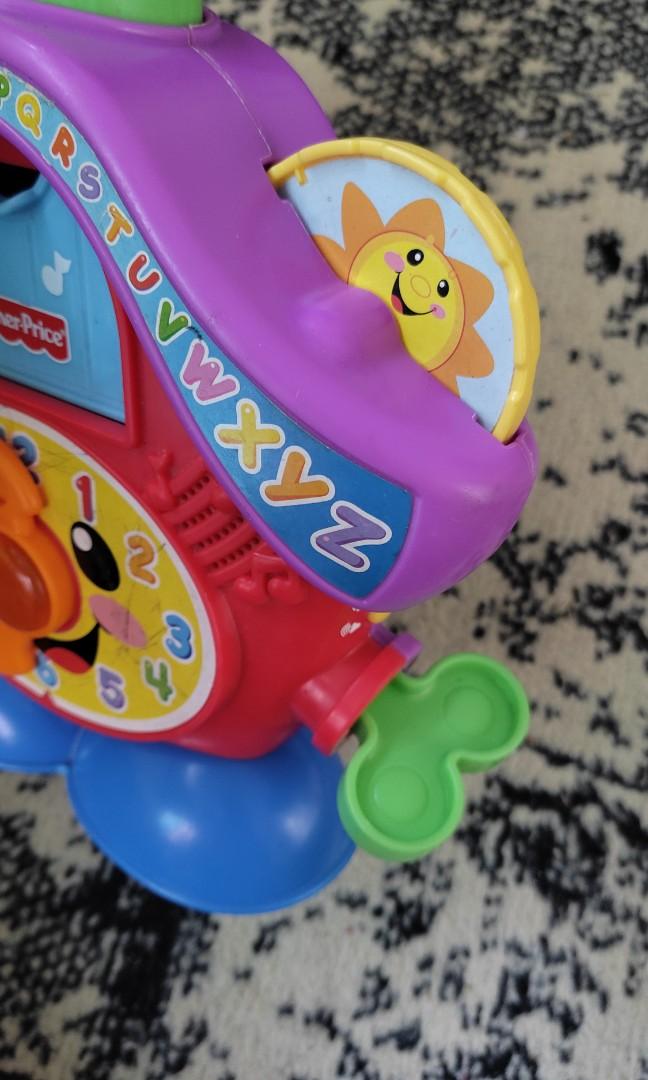 Fisher price clock & alarm, Bayi & Anak, Mainan & Baby Walker di Carousell