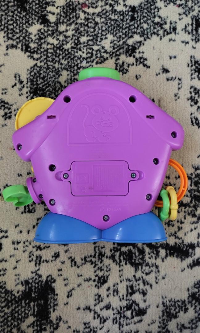 Fisher price clock & alarm, Bayi & Anak, Mainan & Baby Walker di Carousell