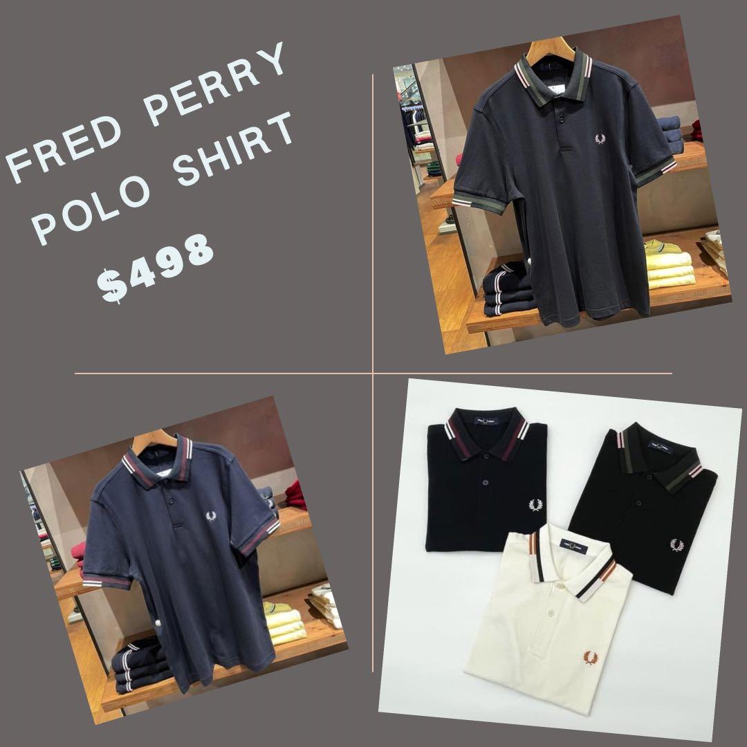 Fred Perry 男裝polo 男裝 男裝衫 外套 Carousell