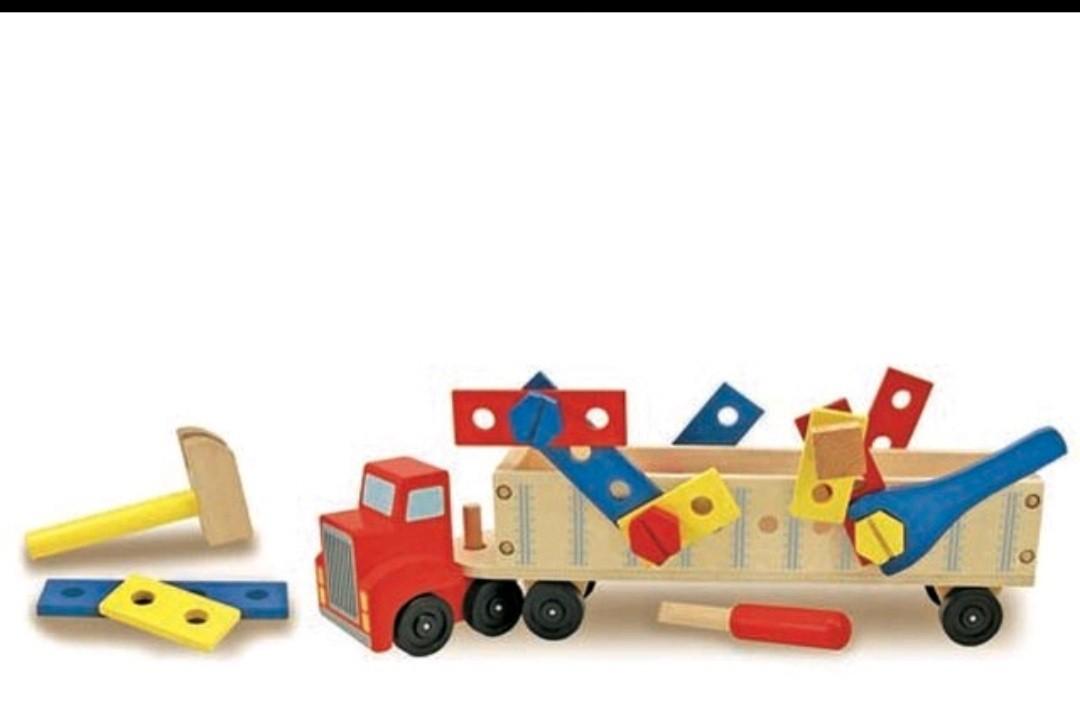 Melissa and doug big rig cheap