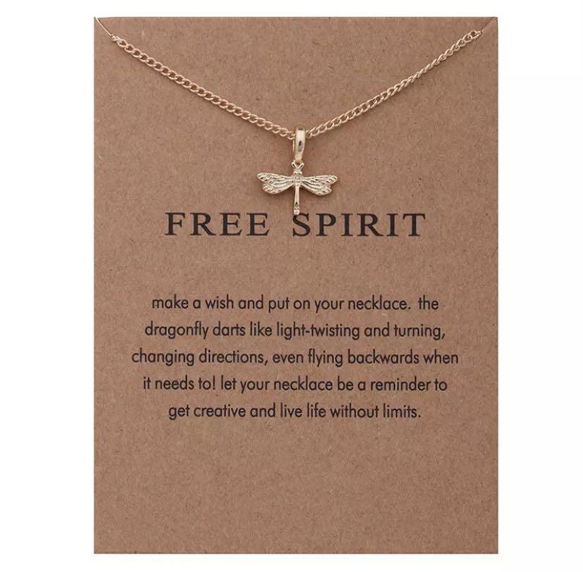 Free spirit necklace Women s Fashion Jewelry Organisers