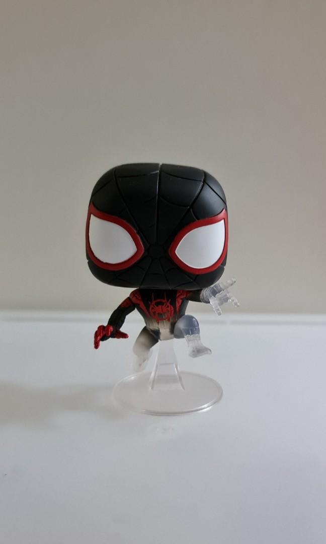 Funko Pop! MARVEL - Spider-Man: Into the Spider-Verse #402 - Miles Morales  (Fading), Hobbies & Toys, Toys & Games on Carousell