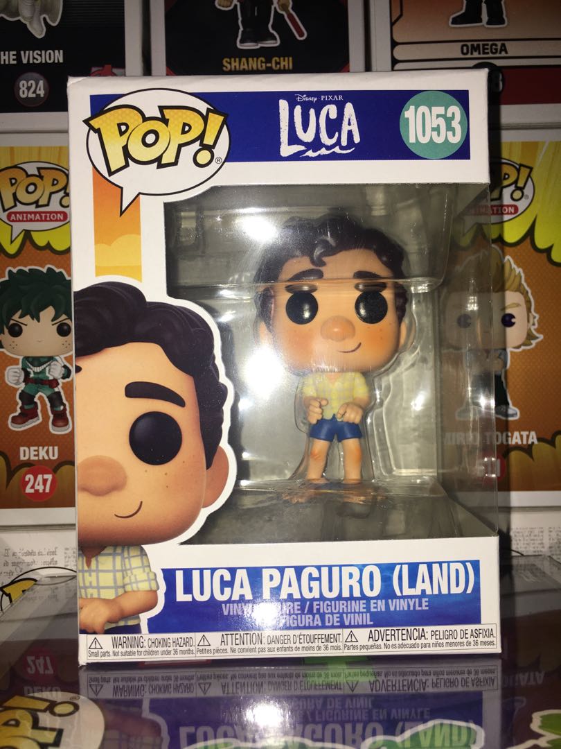 Disney Luca Funko POP Vinyl Figure | Luca Paguro (Land)