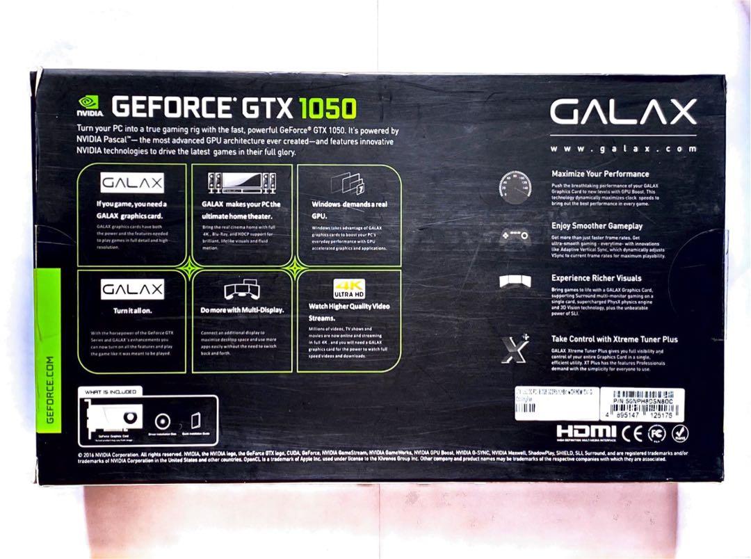 Gtx 1050 2gb galax hotsell