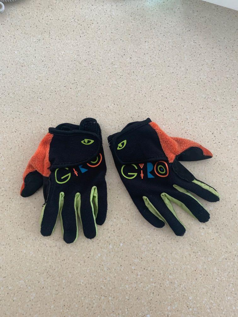 giro kids bike gloves
