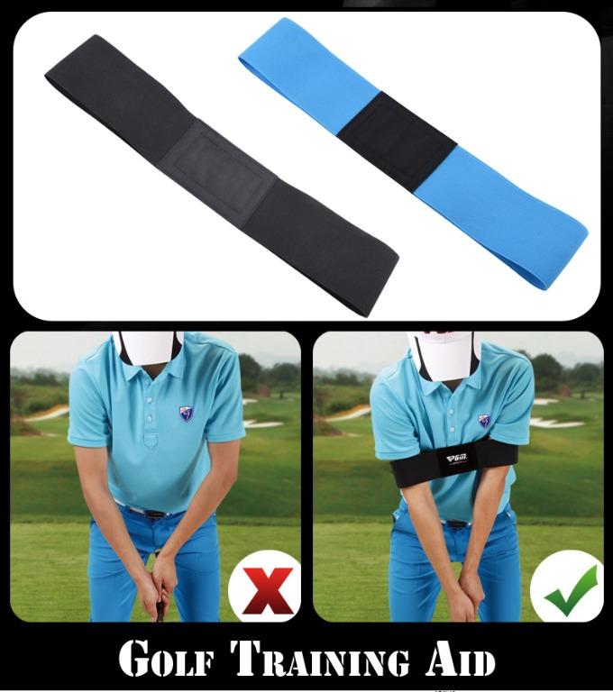 Golf action corrector swing posture arm angle fixed action