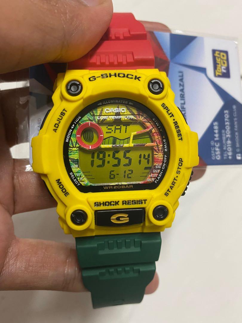 G shock sales mat moto rasta