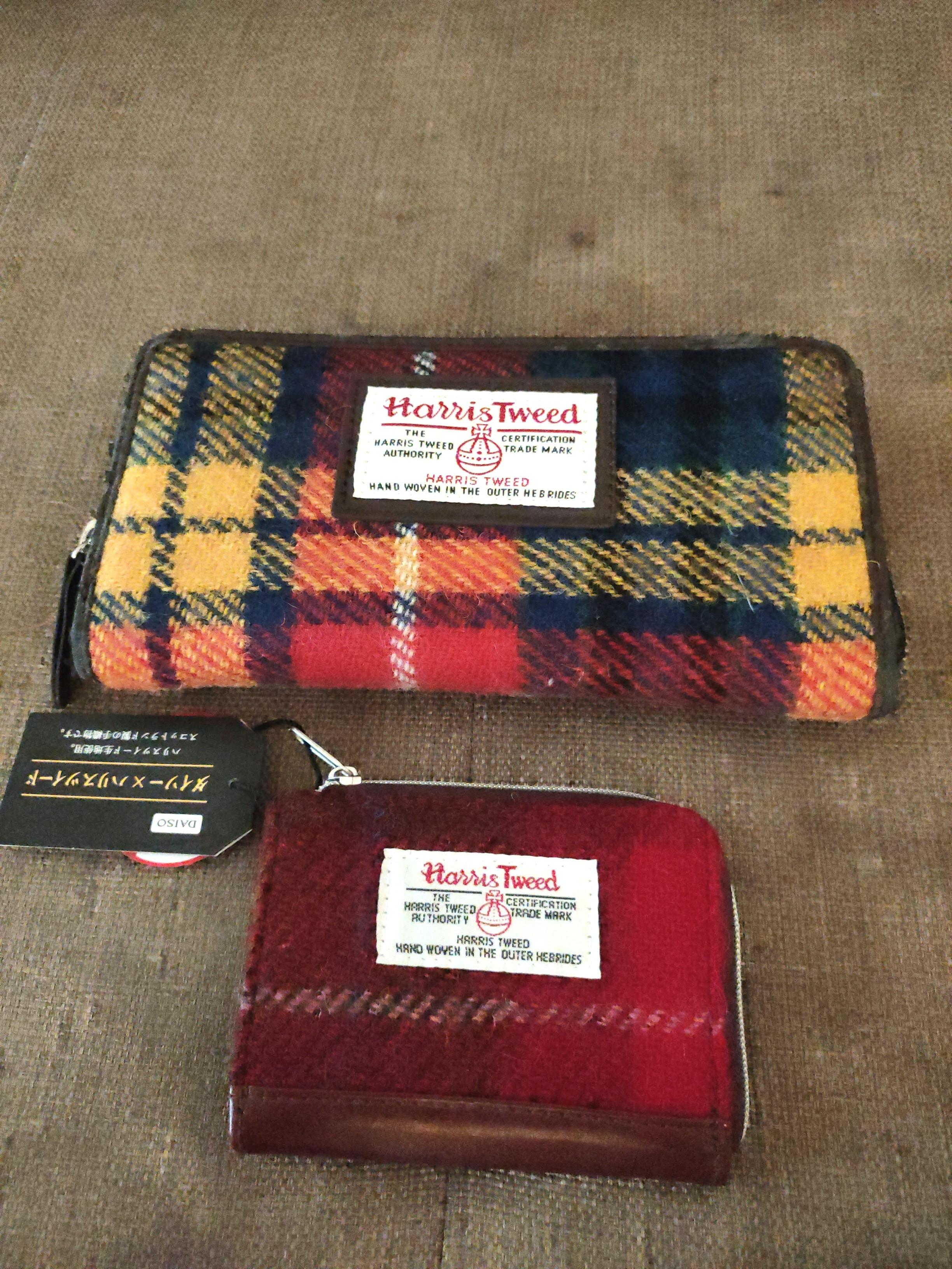 Harris tweed sales wallets