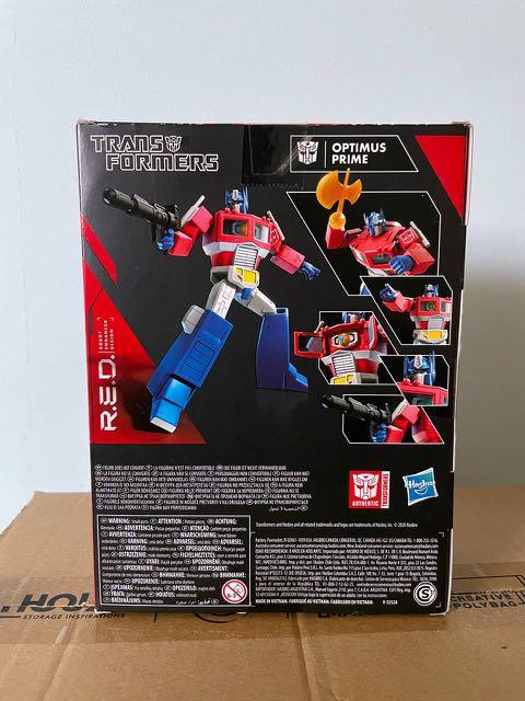Hasbro Transformers R.E.D. [Robot Enhanced Design] G1 Optimus Prime ...
