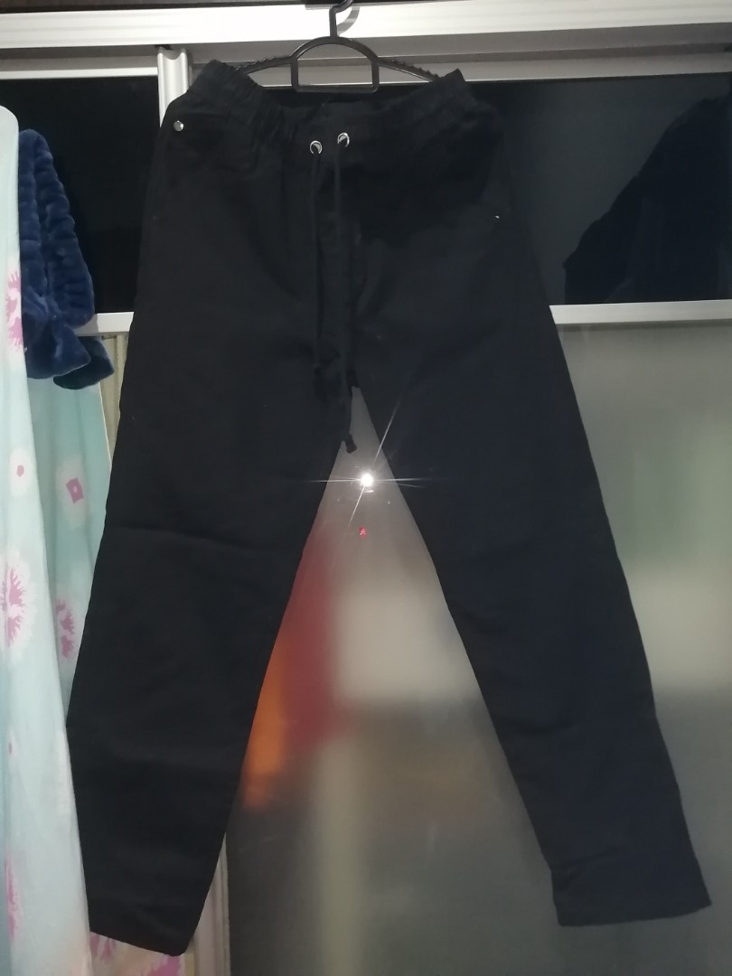 H M slack jogger pants unisex ILuvPoslaju Men s Fashion Bottoms