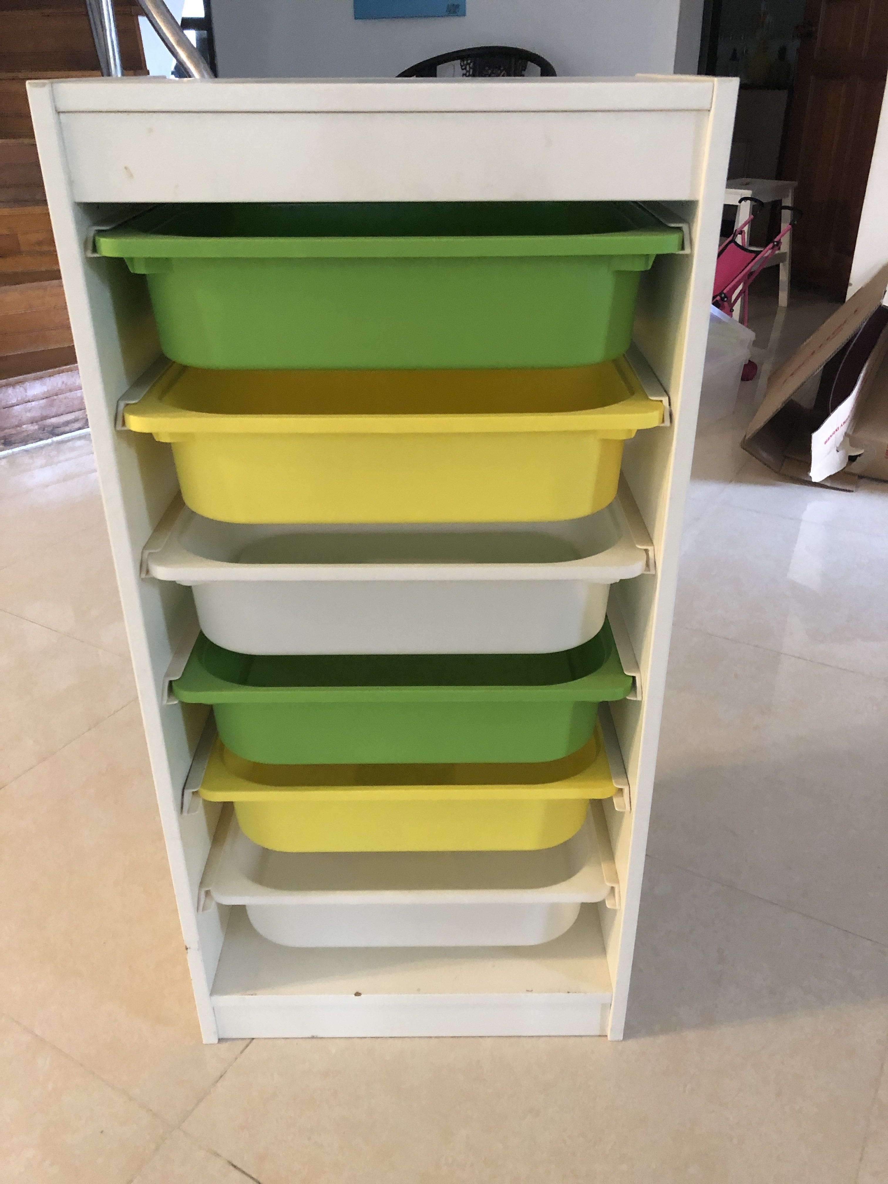 IKEA 6 shelf storage., Furniture & Home Living, Furniture, Shelves