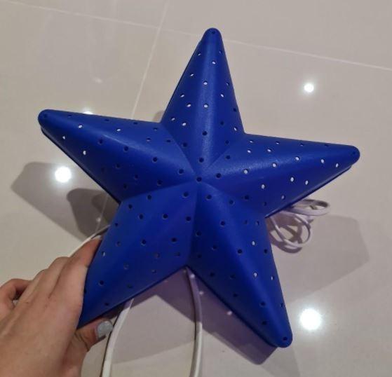 Ikea blue star light online