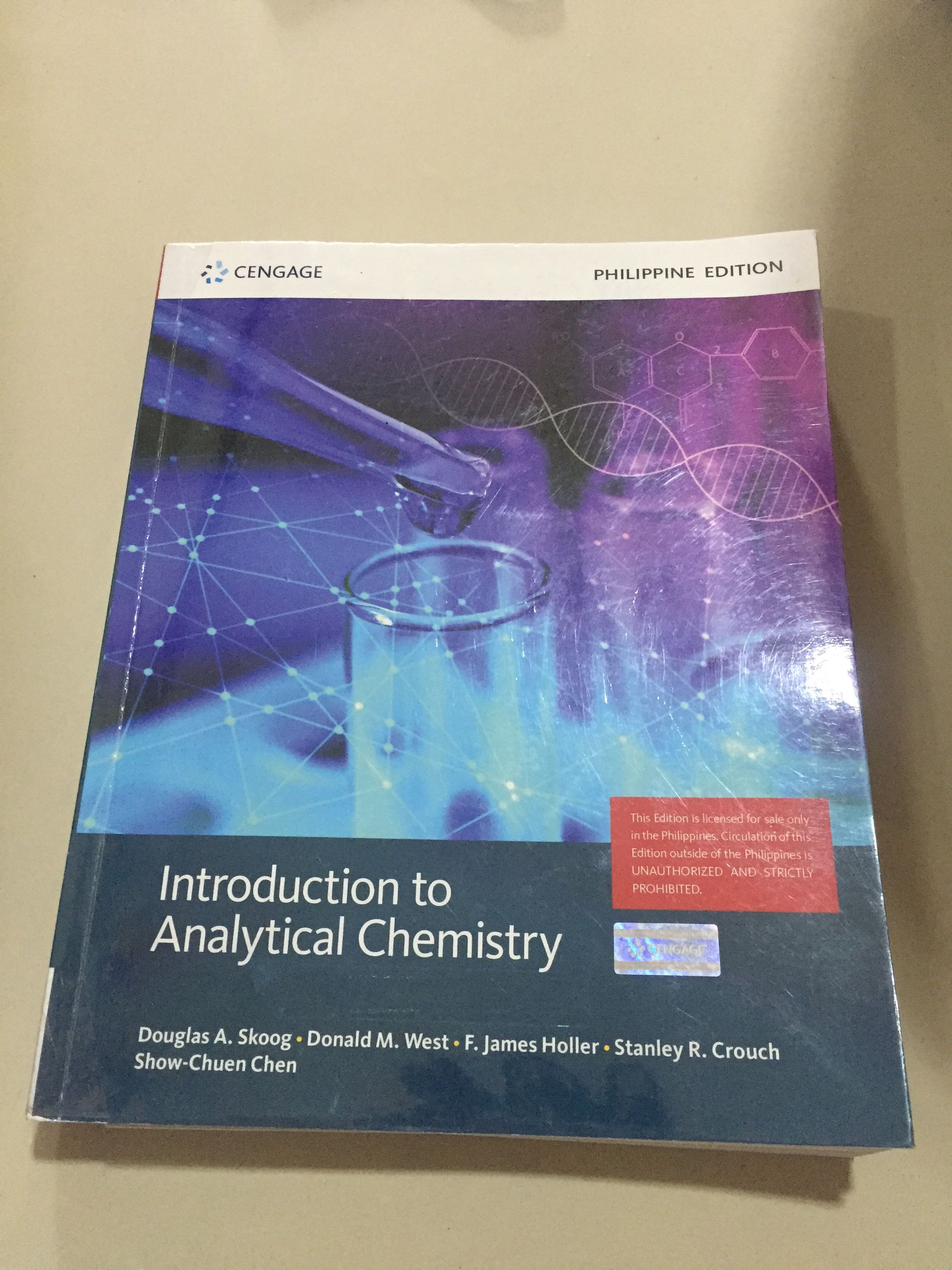Medical Books Introduction To Analytical Chemistry Skoog 2020 Medical books introduction to analytical chemistry skoog 2020