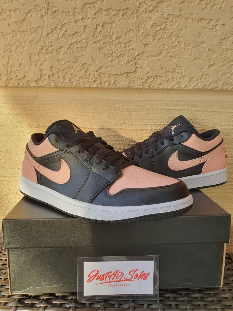 J1 Low Crimson Tint, Men's Fashion, Footwear, Sneakers on Carousell