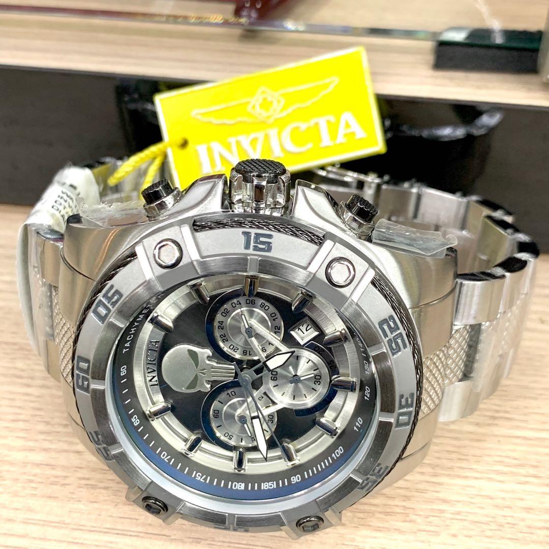 JE Invicta Marvel Punisher Mens Watch Men s Fashion Watches