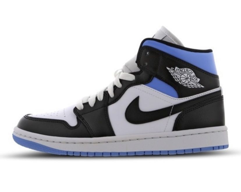 Nike jordan 1 mid university blue