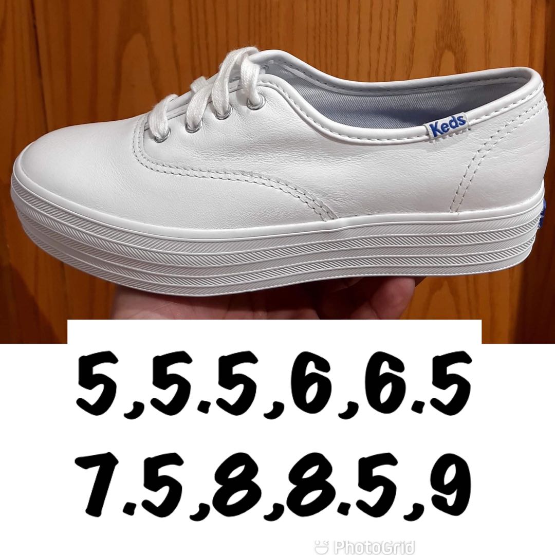 Keds triple decker white hot sale