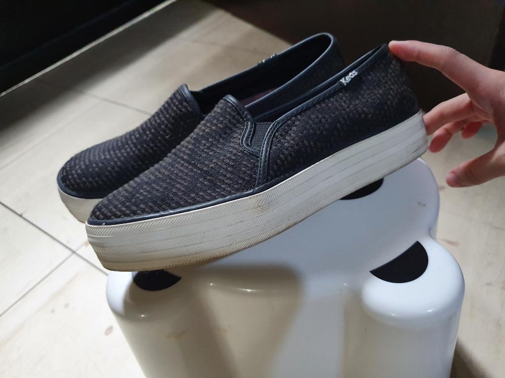 Keds triple hotsell decker black