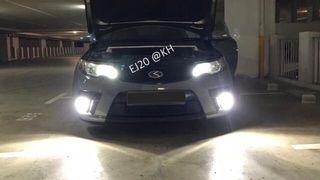 (Kia Forte SX / EX) All Car Headlight Foglight Polelight, LED HID Halogen installation- Honda, Toyota, Hyundai, Subaru, Daihatsu, Mitsubishi, Mazda, H3, H4, H7, H11, HB3, HB4, T10, Reverse 💡, Side marker, Number plate 💡, D2S, D4S