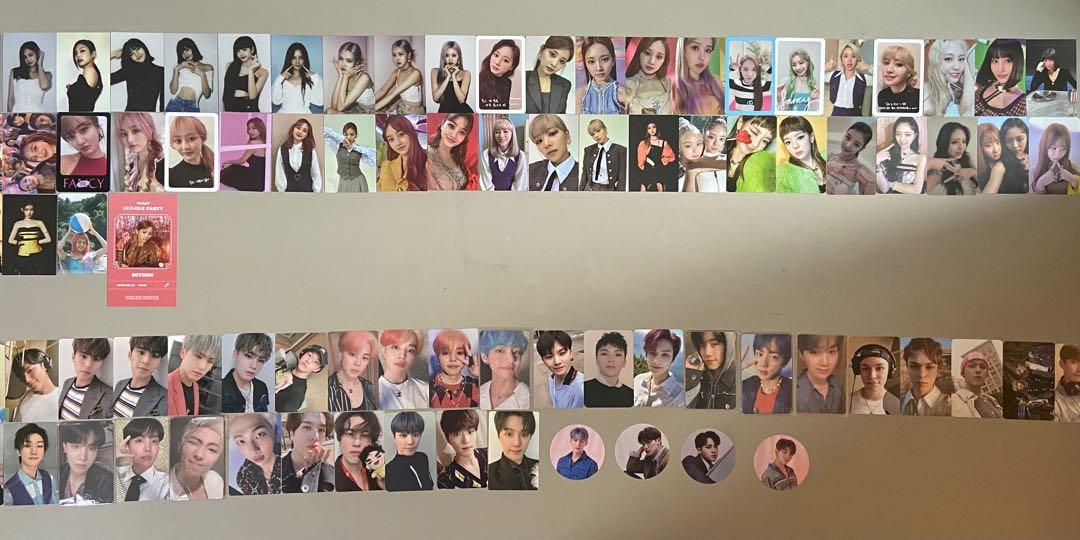 Kpop Photocard Seventeen Blackpink Twice Got7 Stray Kids Itzy Bts Nct Red Velvet Hobbies Toys Memorabilia Collectibles K Wave On Carousell