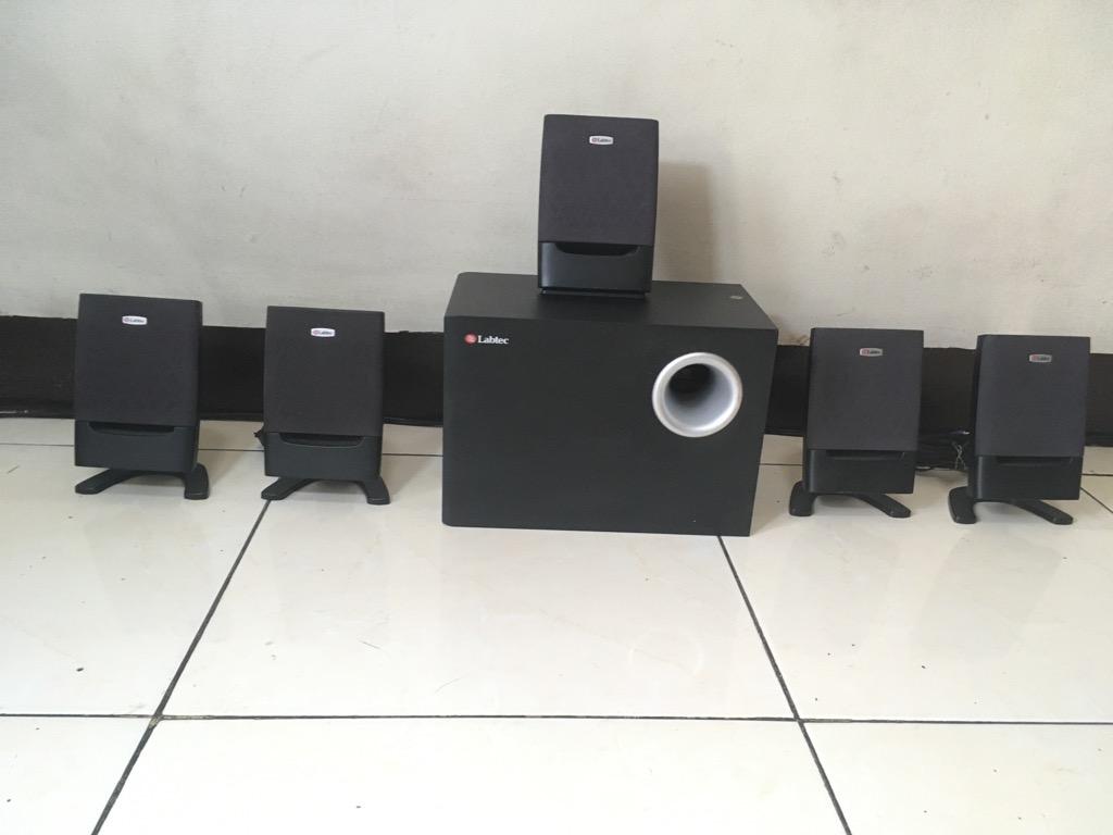 Labtec multimedia speaker clearance