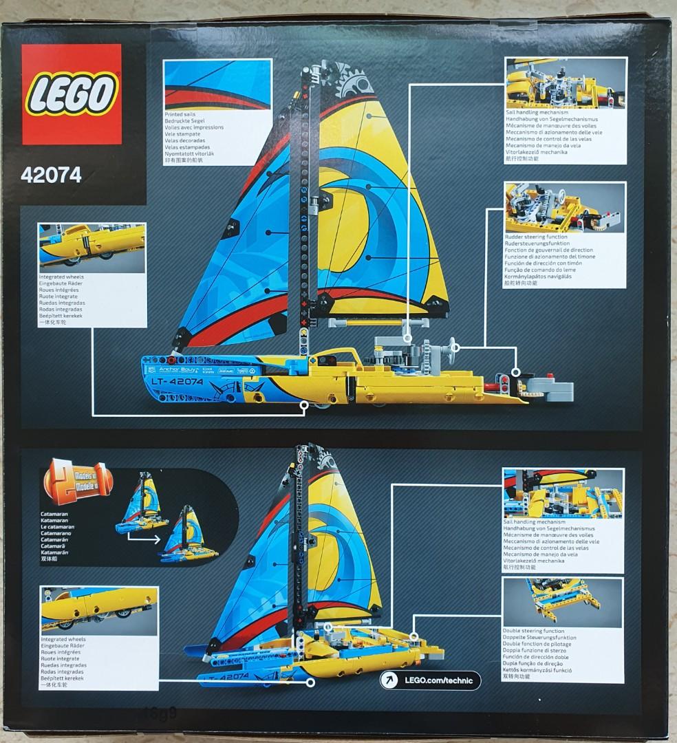 Lego yacht 42074 clearance