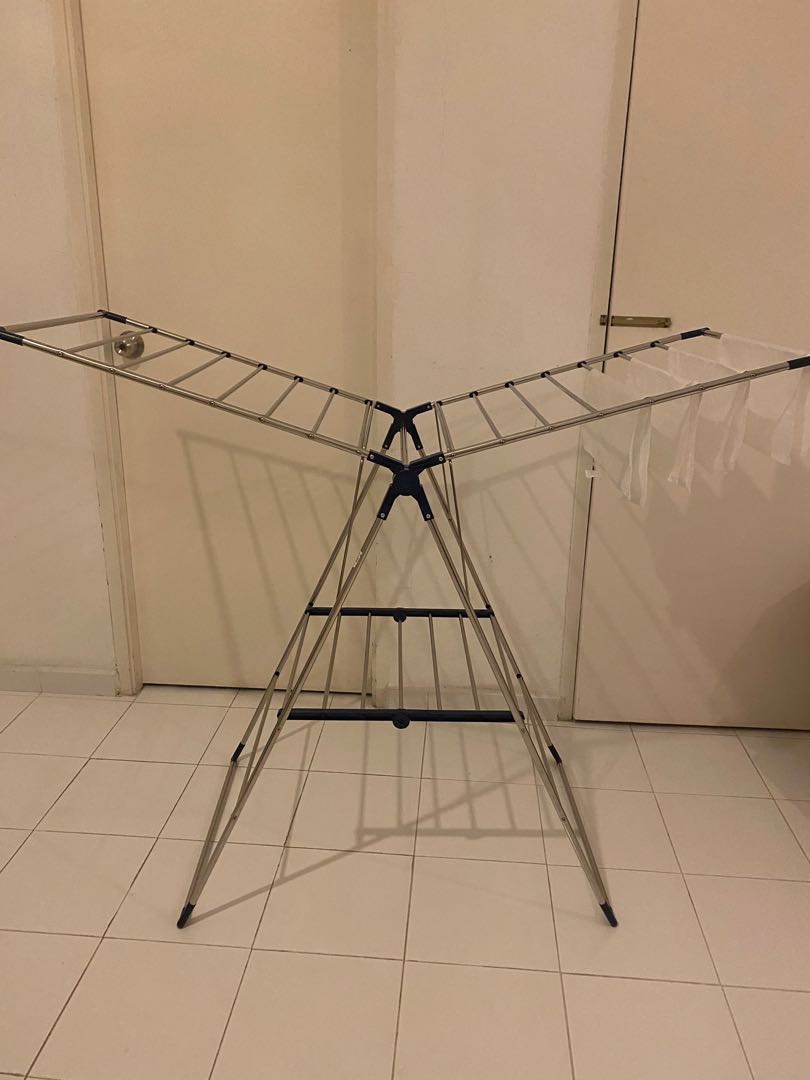 Leifheit Stainless Steel Foldable Drying Rack (Made in Germany ...