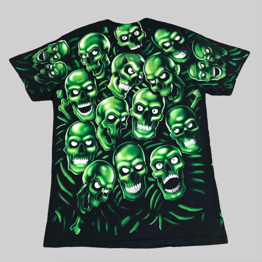 Liquid Blue Skull Pile Men s Fashion Tops Sets Tshirts Polo