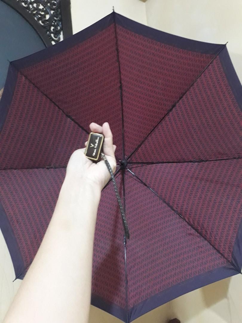 Mario Valentino folding umbrella, used, good condition, from Japan
