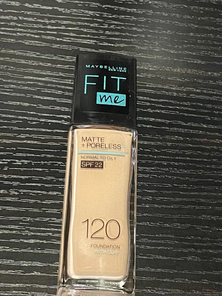 Maybelline Fit Me 反孔特霧粉底液 色號120 30ml 美容 化妝品 皮膚護理 化妝品 Carousell