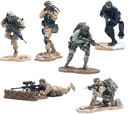 McFarlane s Military Series 1 Debute full set. Hobbies Toys