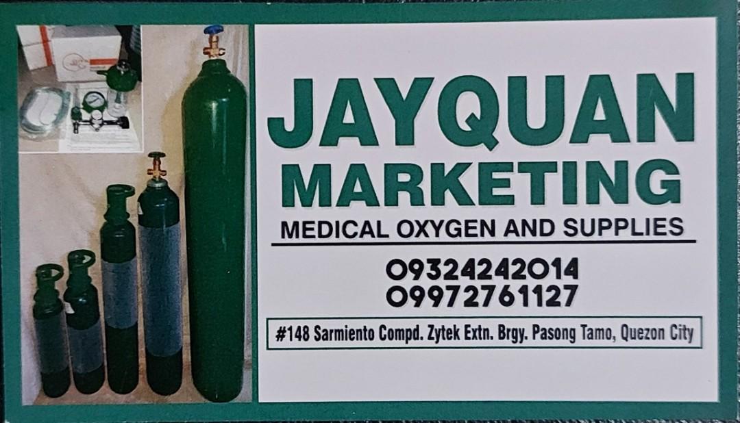 Medical oxygen tank (Category: Medical Supplies & Tools) located in Quezon City. Submitted by jayquanmarketing_09653447155 (Listing ID 1093881757, Image 1). Description: Pm lang po to place your order We do deliver and set up You can pick up in our physical store... You can pick up until 12midnight... 0965-344-7155 0997-276-1127 0932-424-2014.