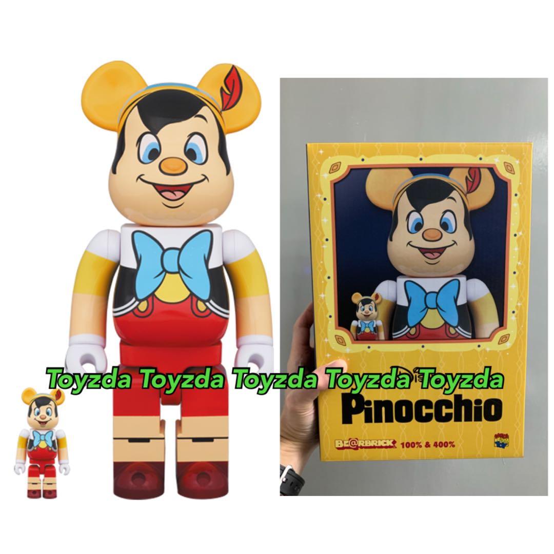 BE@RBRICK Pinocchio ベアブリックピノキオ 100%&400%