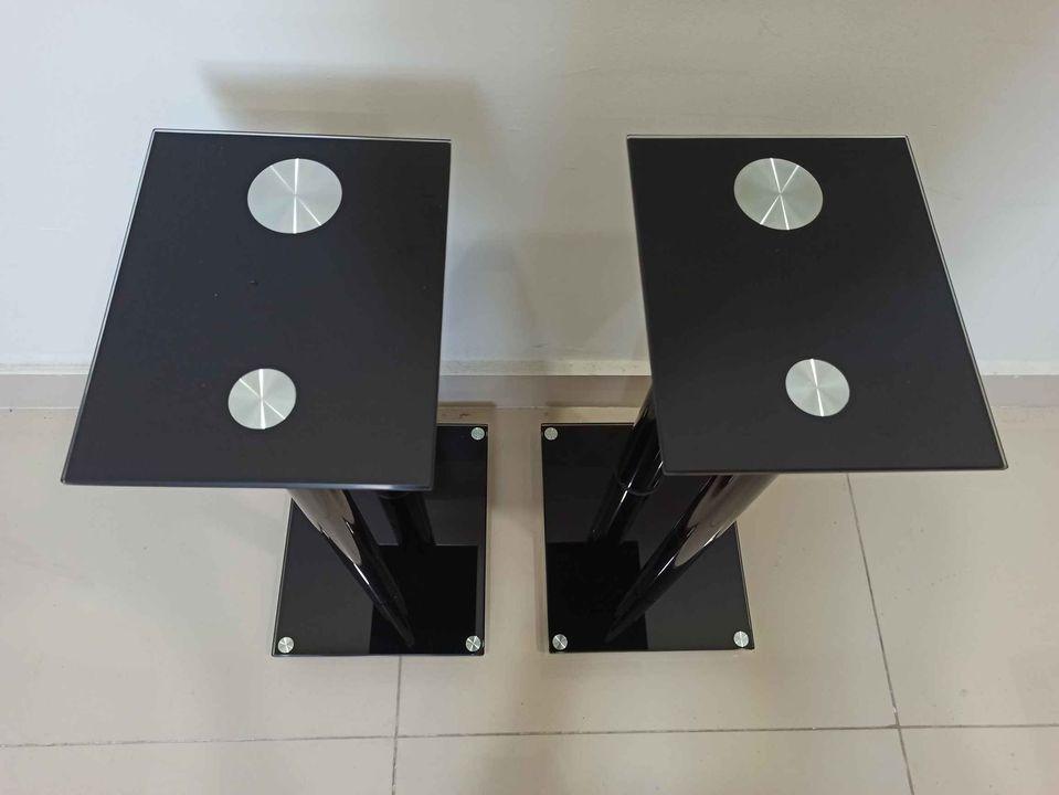 Monoprice glass floor shop speaker stands
