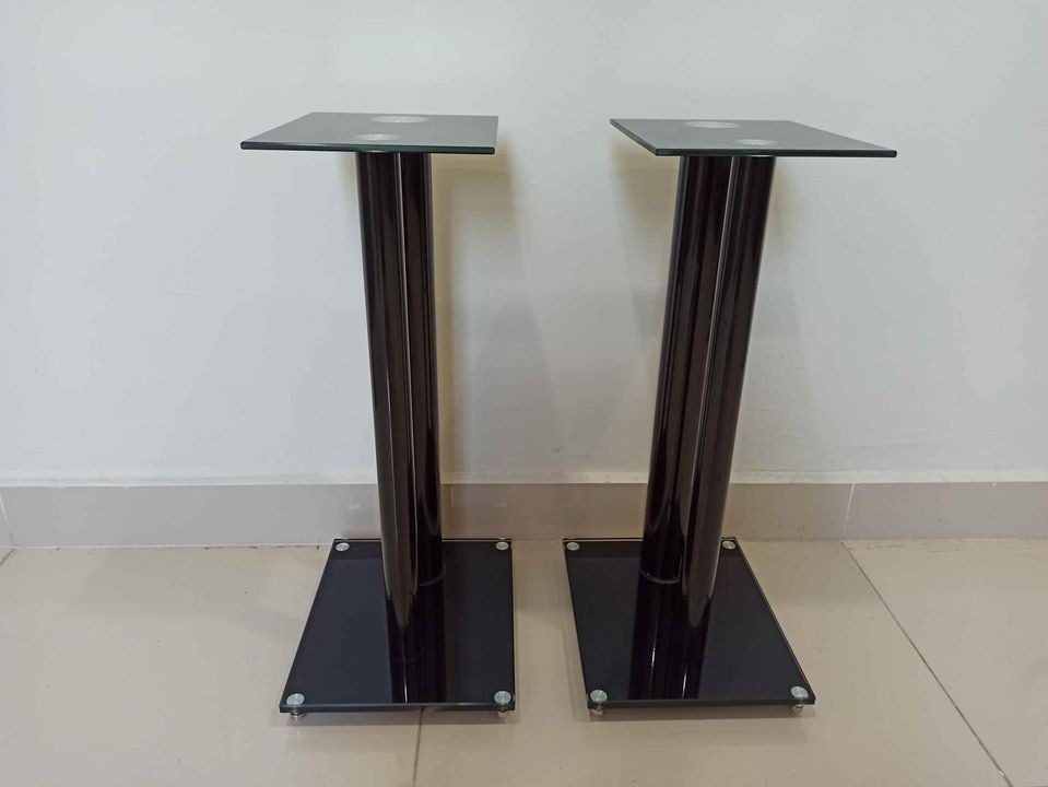Monoprice glass floor speaker stands discount