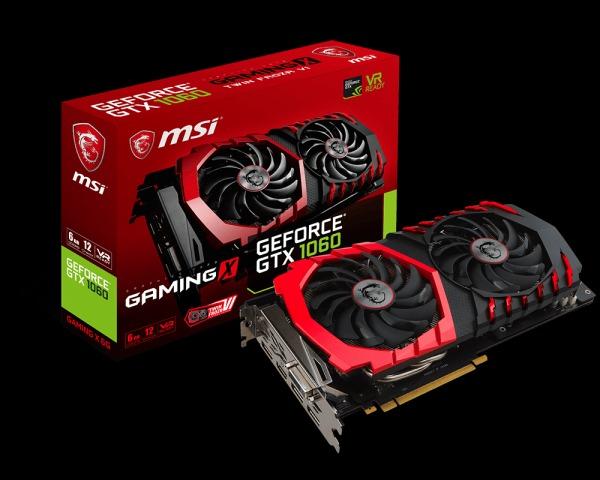Geforce gtx 1060 6gb gaming x sale