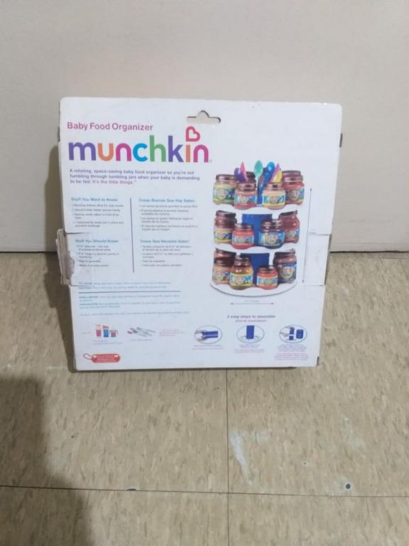 Munchkin Baby Food Organizer Counter Top 3 Layers Shelves Babies Kids Baby Nursery Kids Furniture Bed Guards On Carousell