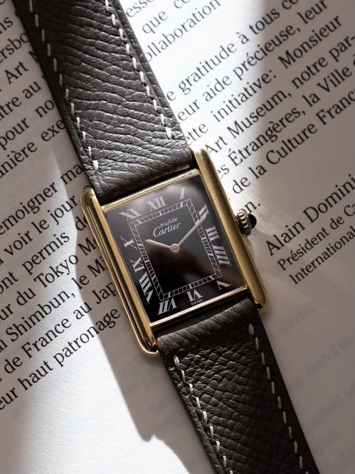 Must de Cartier Tank, Luxury, Watches 