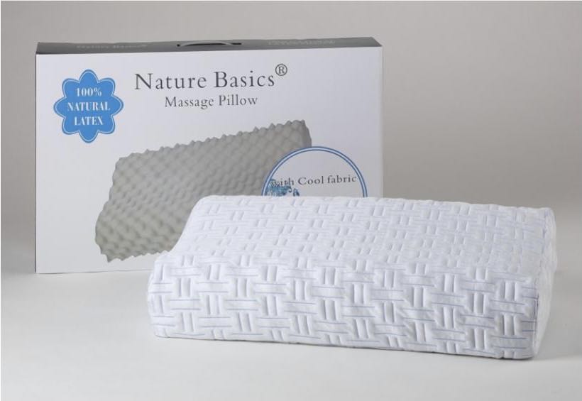Nature Basics Massage Latex Pillow, TV & Home Appliances, Other Home