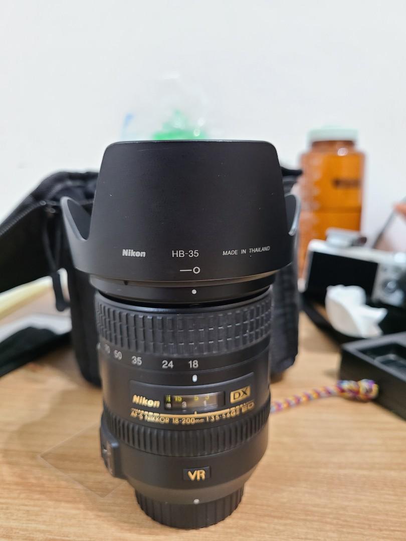 Nikon D5100 kit 18-55+ AFS 18-200 VR II, 攝影器材, 鏡頭及裝備- Carousell