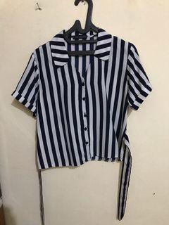 Nyla basic stripes top