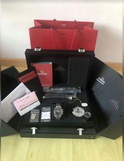 LNIB Omega Speedmaster Professional Sapphire Sandwich
