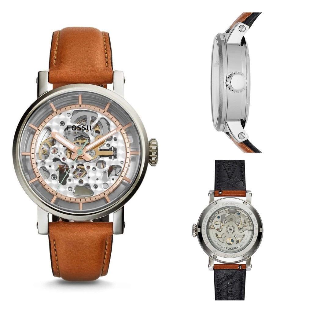 Original 100 Fossil Watch Automatic Me3109 Fesyen Wanita Jam