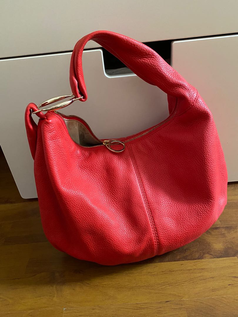 Red hotsell hobo handbags