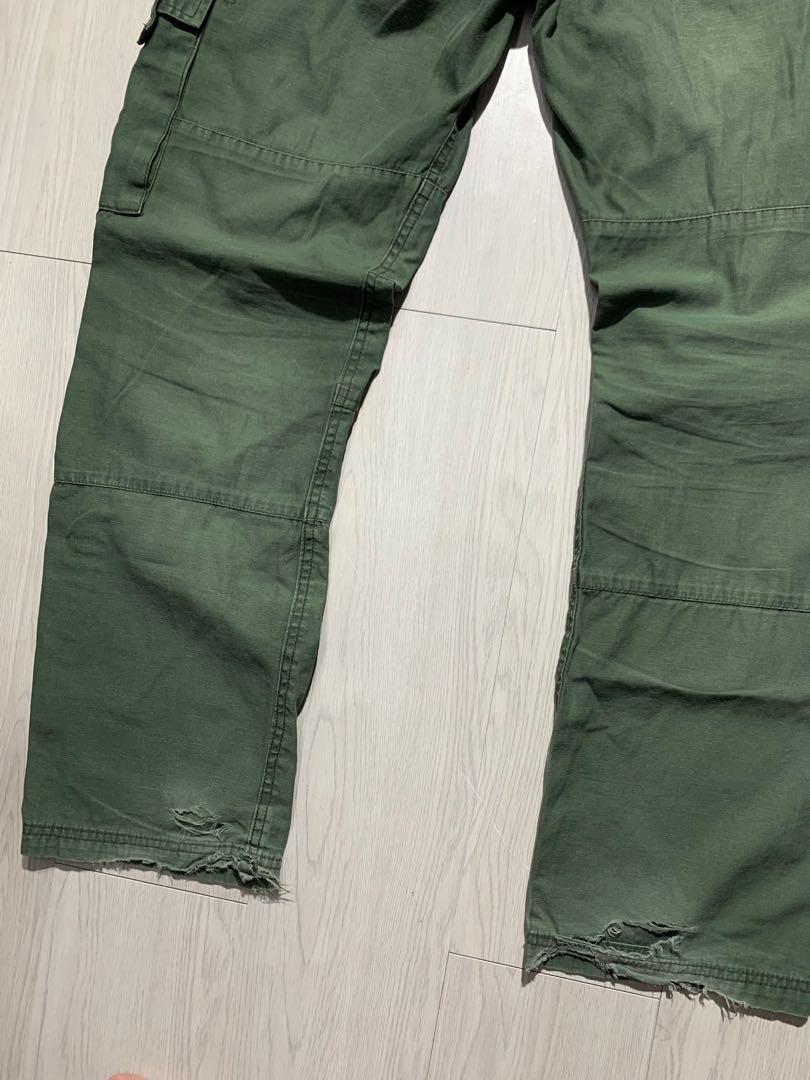 Army green cargo pants – Parinmi